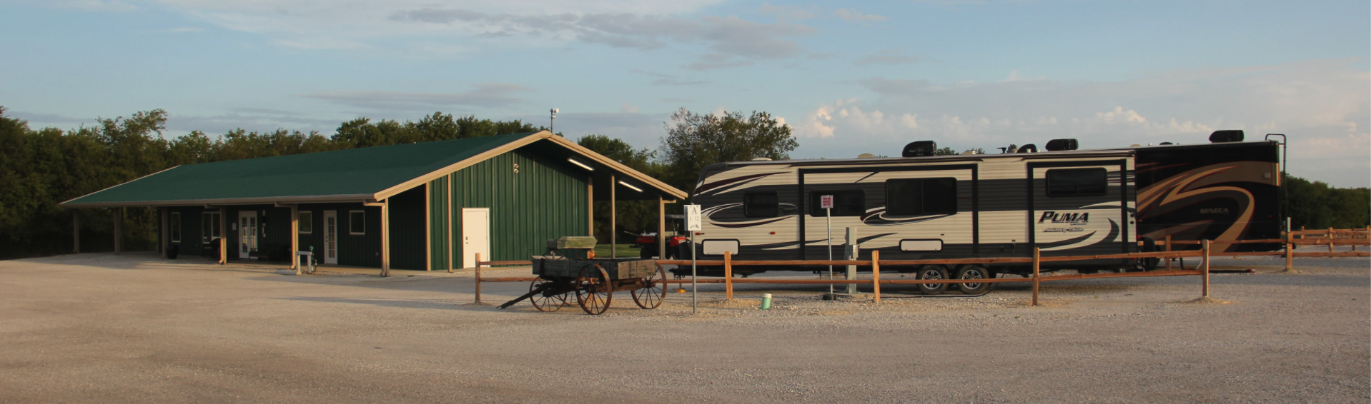 Good Shepherd RV & Storage motor home parking